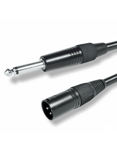 CABLE JACK MONO - XLR M 2M.