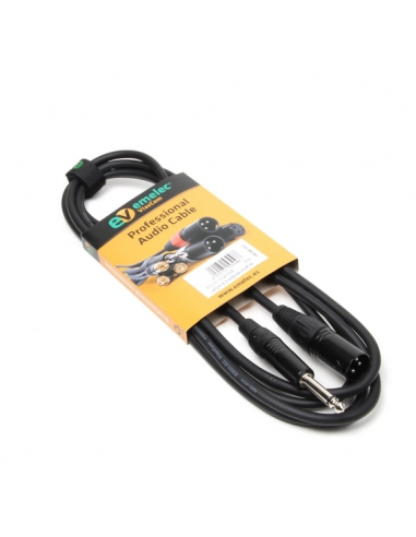 CABLE JACK MONO - XLR M 3M.