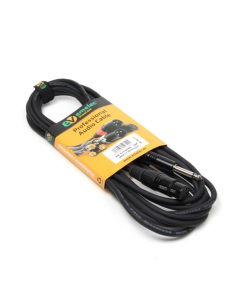 CABLE JACK MONO-XLR HEMBRA NO BALANCEADO 5M 2
