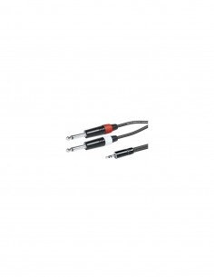 CABLE MINIJACK 3,5- 2 JACK 6,3 MONO 3M