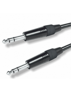 CABLE JACK 6.3 STEREO - JACK 6.3 STEREO 1M.