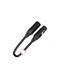 CABLE MK 28 2 (XLR M - XLR H) 1M.