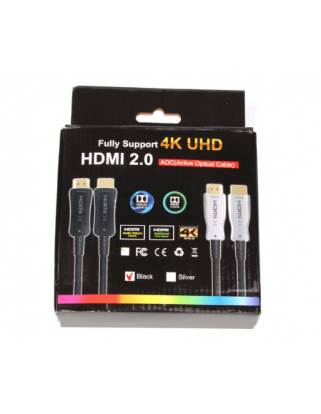 CABLE HDMI PLAT 25M 4K LUCKTEK