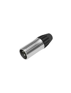 SEETRONIC SCMM3 Conector XLR3 macho plata