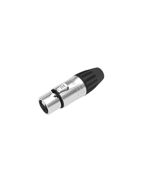 SEETRONIC SCMF3 Conector XRL3 hembra plata