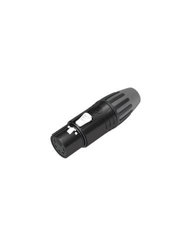 SEETRONIC SCMF5-B  Conector XLR5 hembra negro
