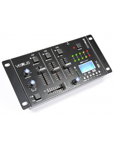Vexus STM3030 Mezclafdor 4 canales USB/MP3/BT/REC