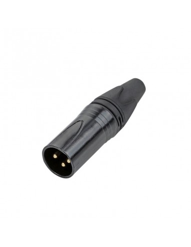 Percon 2050-X Conector XLR 3 aéreo Macho negro