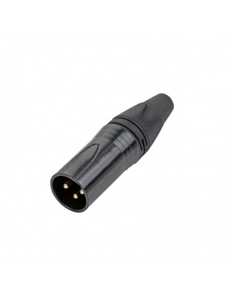 Percon 2050-X Conector XLR 3 aéreo Macho negro