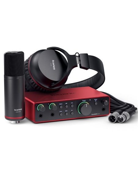 FOCUSRITE SCARLETT 2I2 STUDIO 4TH GEN
