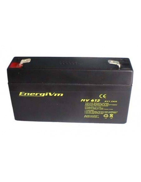 ENERGIVM MV612  Bateria de plomo de 6V 1.3A