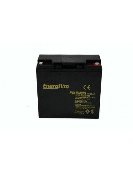 ENERGIVM MVH12180M5 Bateria de plomo de 12V 18A Alta descarga