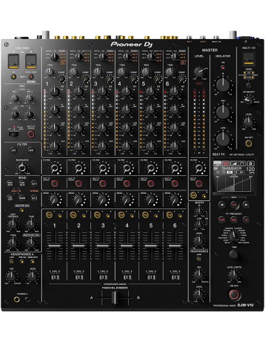 Pioneer DJ DJM-V10 LF: Mesa de Mezclas Profesional | Innovación en Audio DJ