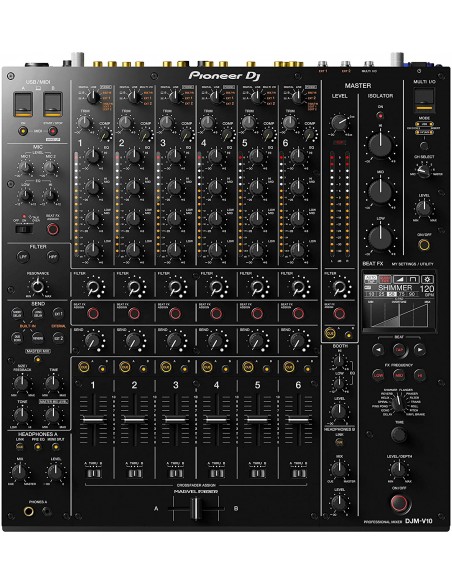 Pioneer DJ DJM-V10 LF: Mesa de Mezclas Profesional | Innovación en Audio DJ