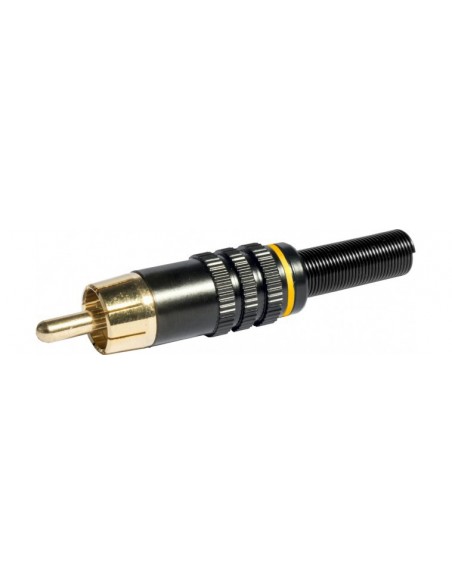 Conector RCA Macho Rojo