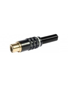 Conector RCA Hembra Blanco