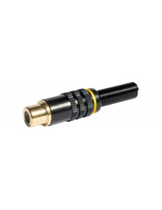 Conector RCA Hembra Amarillo