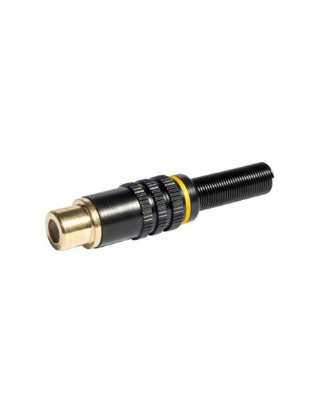Conector RCA Hembra Amarillo