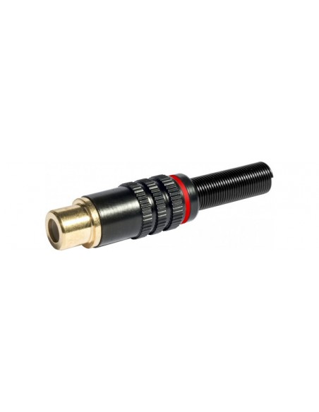 Conector RCA Hembra Rojo