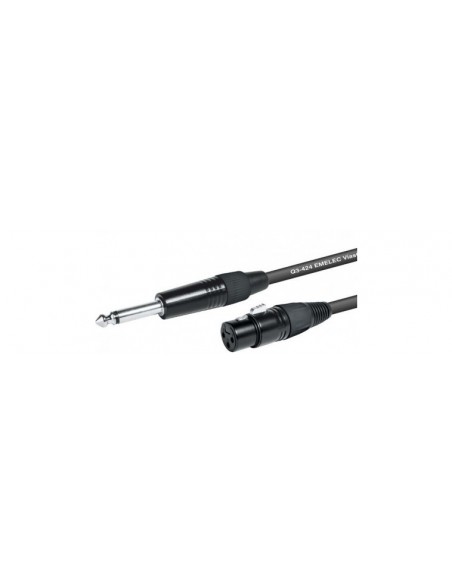 CABLE JACK MONO-XLR HEMBRA NO BALANCEADO 10M