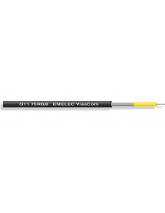 CABLE COAXIAL RGB-75 DE 75 OHM COLOR NEGRO