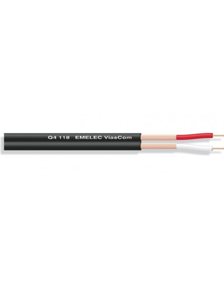 CABLE DE LINEA NO BALANCEADO DOBLE DE 1X0,14mm FINO