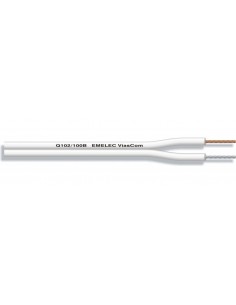 CABLE PARALELO LIBRE DE OXIGENO POLARIZADO BLANCO 1MM