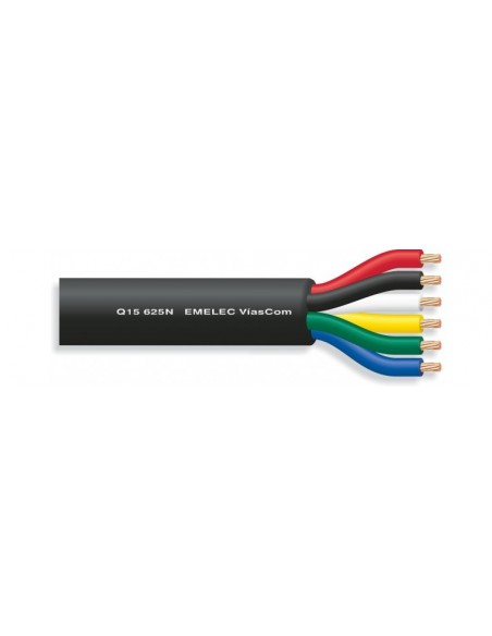 MANGUERA DE CABLE DE ALTAVOZ DE 6X2.5MM